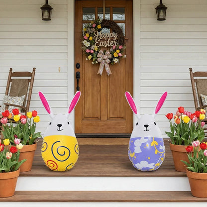 BunnyBounce – Opblaasbaar Paashaas Ei (40cm)