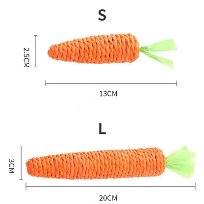 CarrotCat – Kattenspeeltje Wortel met Belletje
