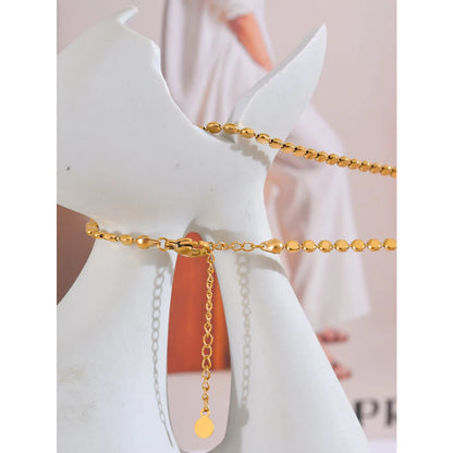 Square Elegance – Vierkante Kettinghalsketting