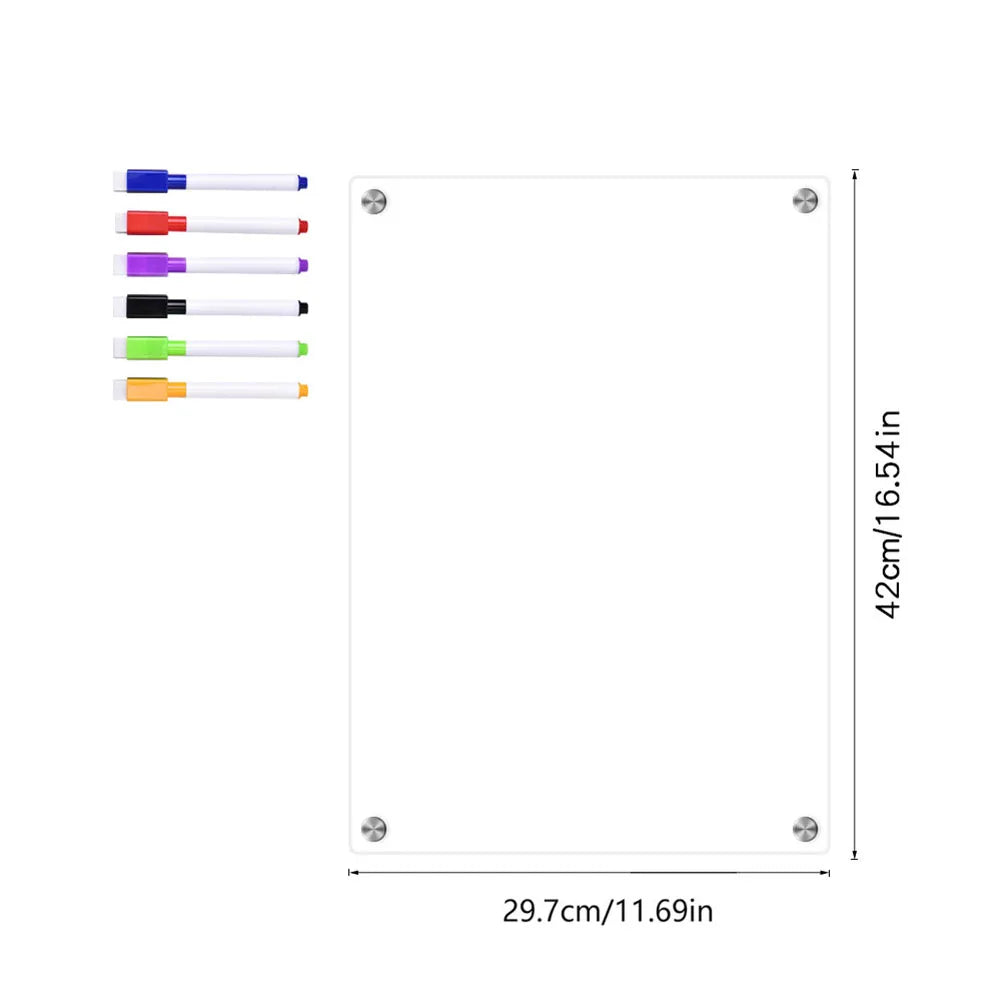 GlassNote - Magnetisch glasbord