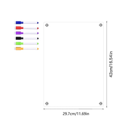 GlassNote - Magnetisch glasbord