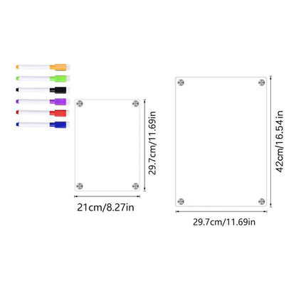 GlassNote - Magnetisch glasbord
