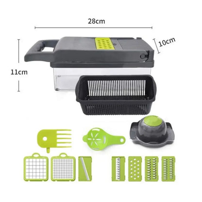 ChopMaster – Multifunctionele Groente- & Uiensnijder