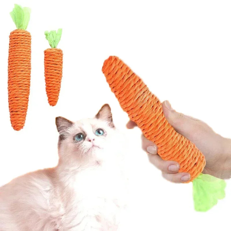 CarrotCat – Kattenspeeltje Wortel met Belletje