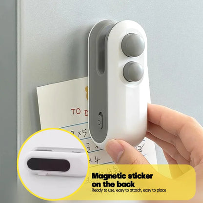ZipNSeal – 2-in-1 Oplaadbare Zaksluiter & Snijder