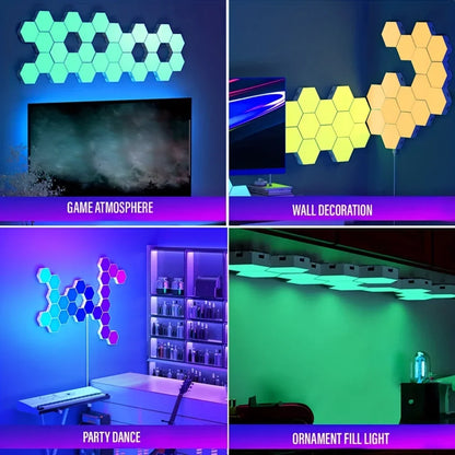LumoHex - Hexagonale wandlamp