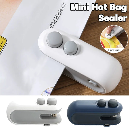 ZipNSeal – 2-in-1 Oplaadbare Zaksluiter & Snijder