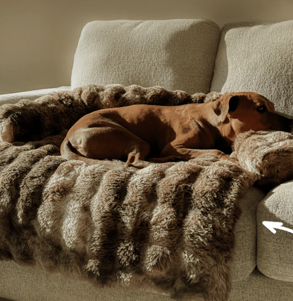 SnuggieBed - Pluche Donutbed voor Honden & Katten