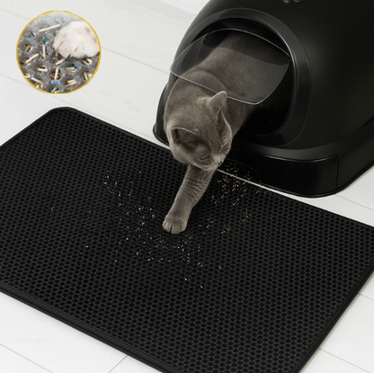 KattenMat – Dubbellaagse Kattenbakmat met Honingraatstructuur