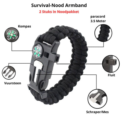 Noodpakket XXL Compleet – Maximale voorbereiding & zelfredzaamheid