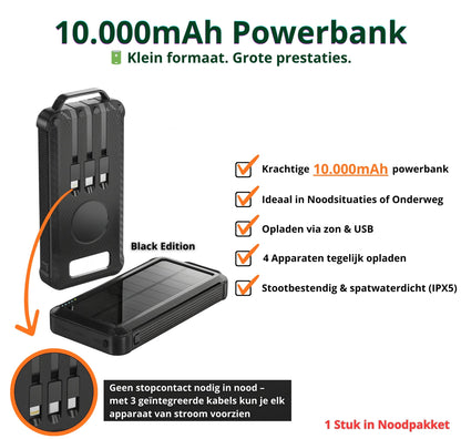 Noodpakket XL – Voor nood, avontuur en zelfredzaamheid