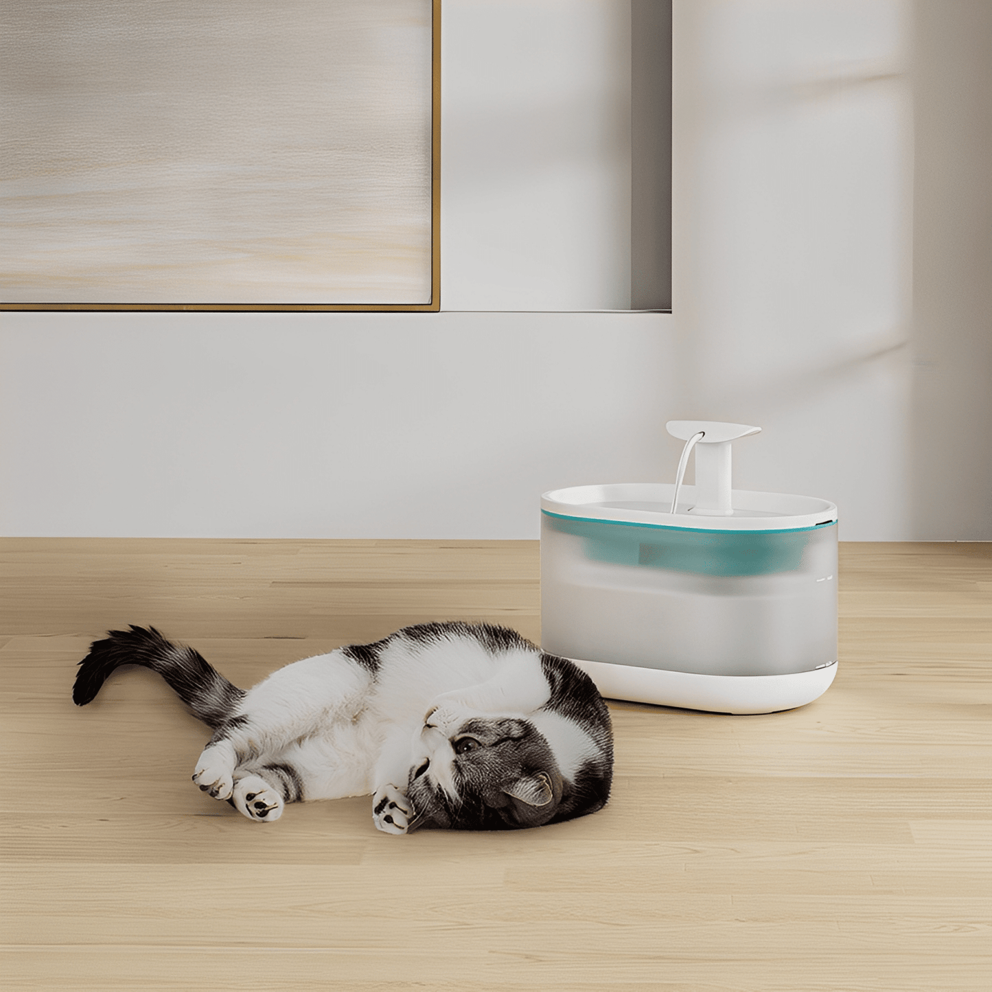 PurrSpring – Altijd Vers, Bacterievrij Water Voor Je Kat