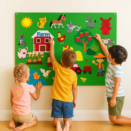 ViltVerhaal - Educatief vilten verhalenbord voor kinderen