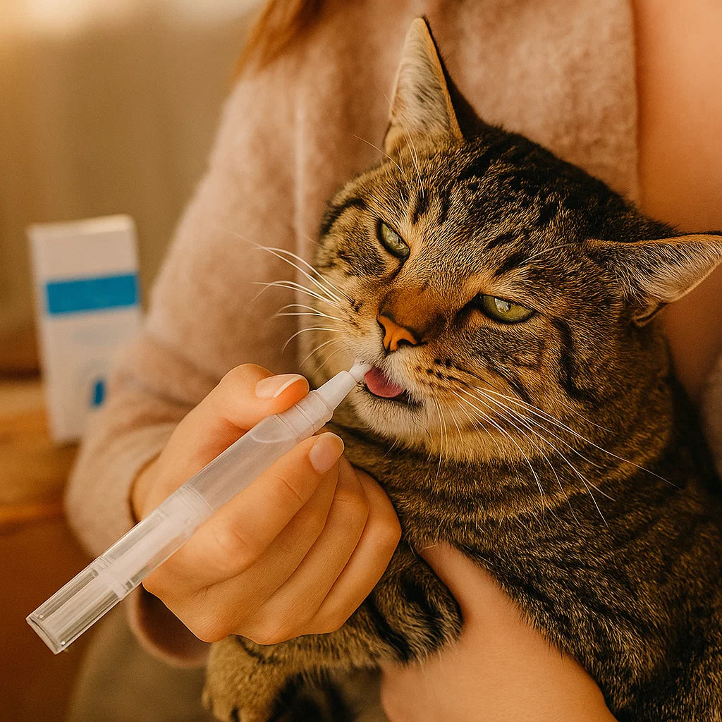 Zahnpflege Stift für Katzen zijaanzicht
