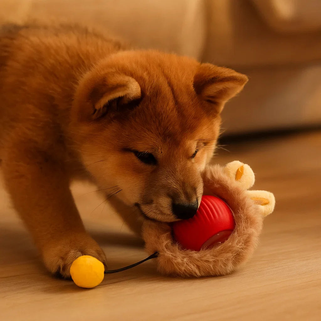 FluffBall hondenbal zacht materiaal