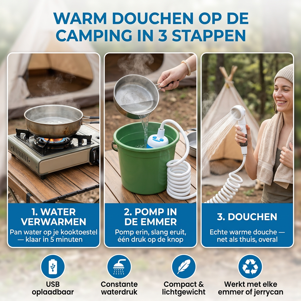ShowerGo – Spoel je Hond Overal Direct Schoon