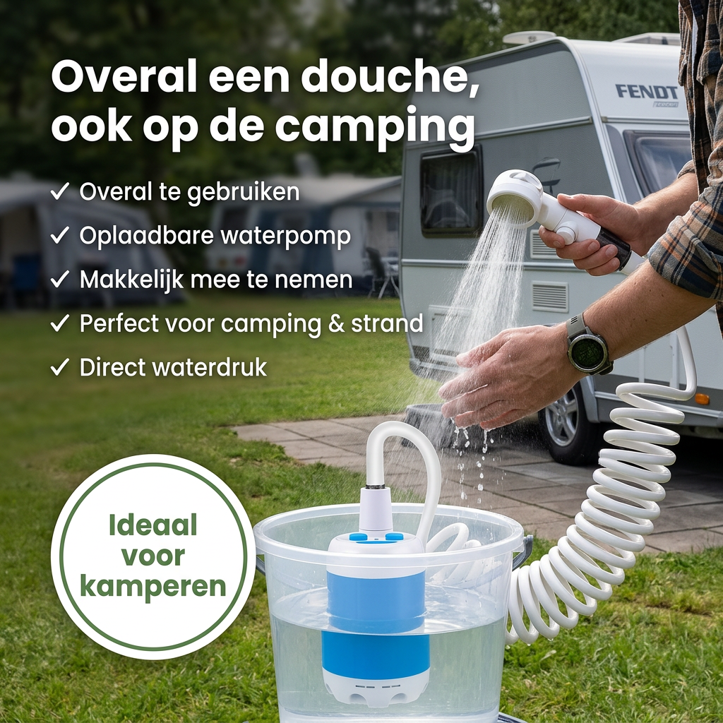 ShowerGo – Spoel je Hond Overal Direct Schoon
