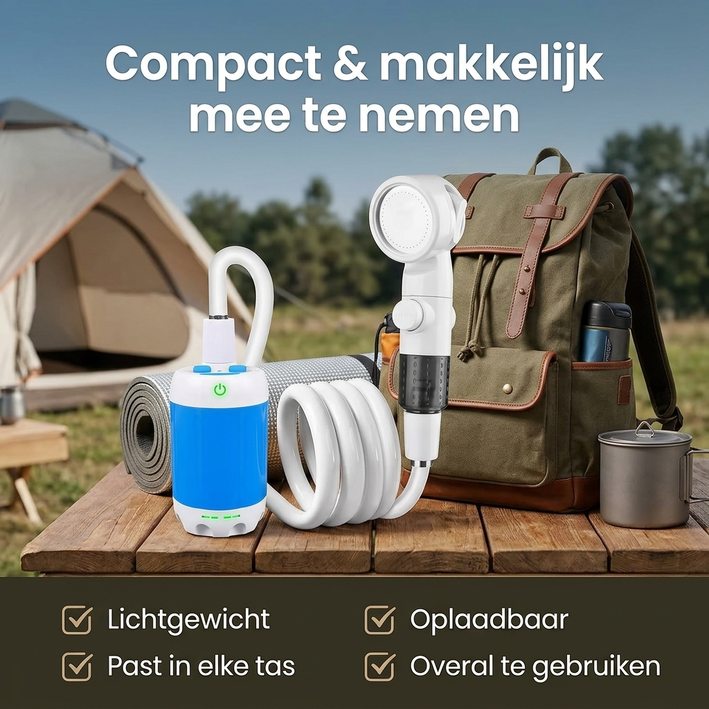 ShowerGo – Spoel je Hond Overal Direct Schoon