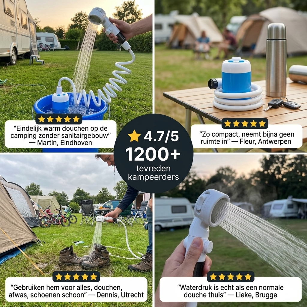 ShowerGo – Spoel je Hond Overal Direct Schoon