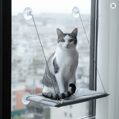 SunGaze - Kattenhangmat voor het raam met zuignappen
