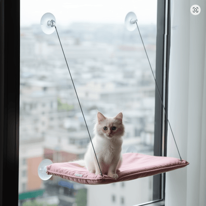 SunGaze - Kattenhangmat voor het raam met zuignappen