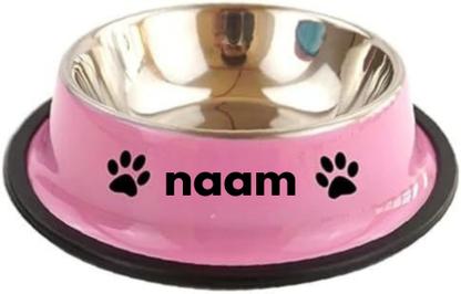 PawBowl – Gepersonaliseerde Voerbak met Naam van je Hond