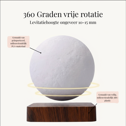 Moonora - Zwevende maan lamp