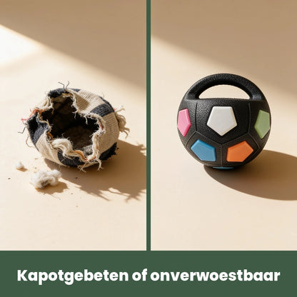 ToughBall voor en na, hetzelfde moment vergeleken