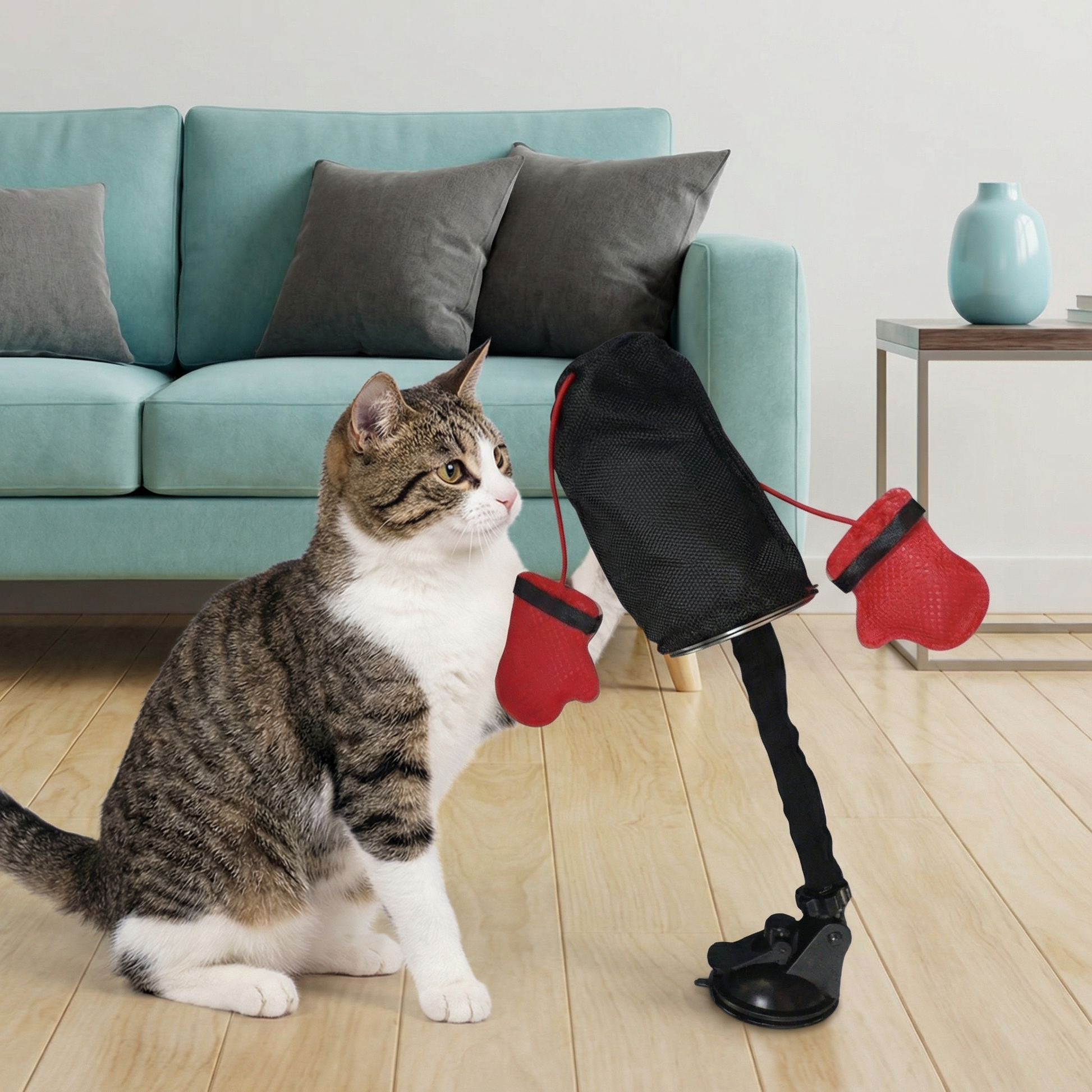 Kat slaat op PawPunch